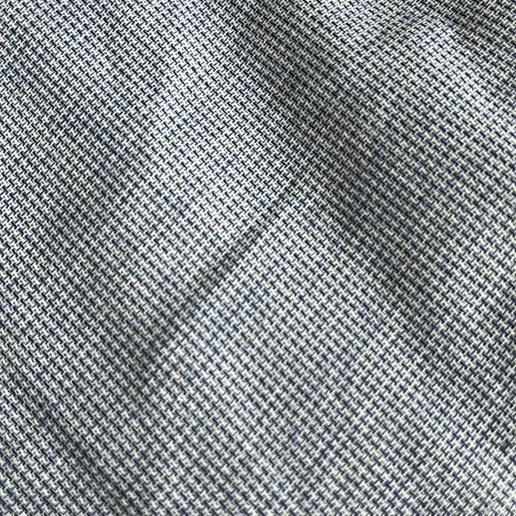 EM Eduardo Mera blue  check button front shirt, contrasting inner collar & cuffs - Picture 8 of 8